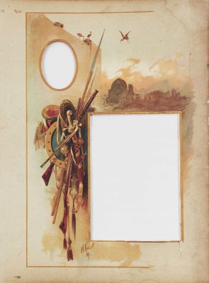 Альбом для фотографий / Худож. Н. Каразин. [СПб.]: [Заведение графических искусств Э.И. Маркуса], [1889].